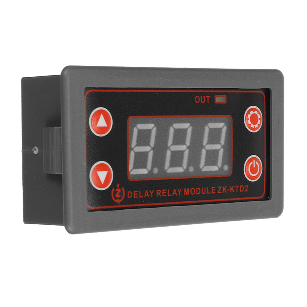 Delay Relay Module 5V12V24V Fully Compatible Trigger Cycle Timing Industrial Anti-overshoot Instrument