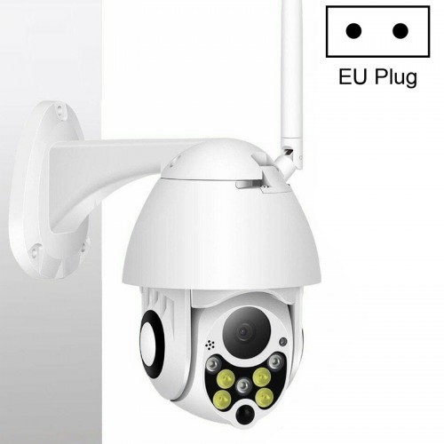 IP-CP05 5 720P WiFi Wireless Surveillance Camera HD PTZ Home Security Outdoor Waterproof Network Dome Camera, Support Night Vision & Motion Detection & TF Card, EU Plug