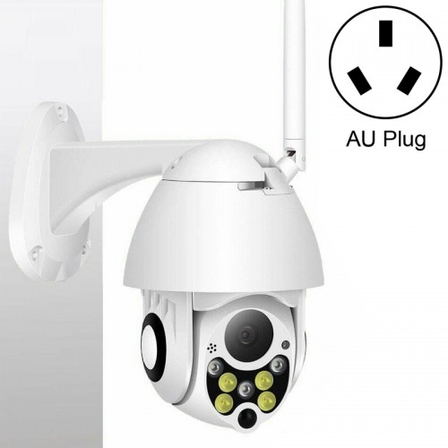 IP-CP05 5 1080P WiFi Wireless Surveillance Camera HD PTZ Home Security Outdoor Waterproof Network Dome Camera, Support Night Vision & Motion Detection & TF Card, AU Plug