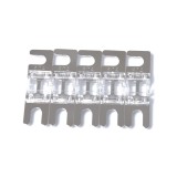 A0304 Transparent 5 PCS Car Audio AFS Mini ANL 30A Fuse Nicked Plated