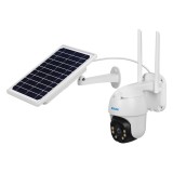 ESCAM QF330 HD 1080P 4G Solar Panel PT IP Camera, Support Night Vision & TF Card & PIR Motion Detection & Two Way Audio