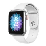 W98 Plus 1.54 inch Color Screen Smart Watch, IP67 Waterproof, Support Temperature Monitoring/Heart Rate Monitoring/Blood Pressure Monitoring/Blood Oxygen Monitoring/Sleep Monitoring (White)