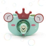 Children Cute Pet Automatic Camera Bubble Machine Electric Toy (Frog)