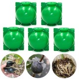 5 PCS High Pressure Propagation Ball Graft Box Breeding Case For Garden Graft, Size: 8cm (Green)