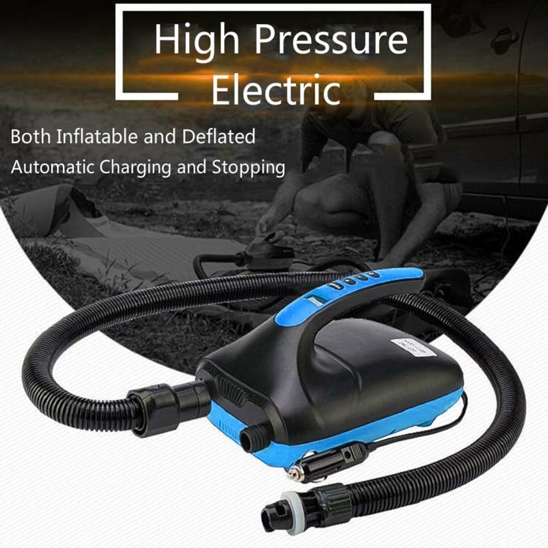 SUP Surf Paddle Board Canoe Inflatable Boat Car High Pressure Electric Air Pump