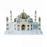 3 PCS 3D Puzzle Mini World Building Model Children Assembling Intellectual Toys (Taj Mahal, India)