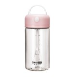 Coffee Boy Automatic Electric Stirring Cup Portable Shake Cup Sport Bottle, Capacity: 380ml (Pink)