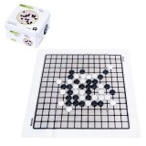 2 PCS Children Montessori Iron Boxed Toy Baby Puzzle Enlightenment Early Education Building Block Puzzle Toy (Gomoku)