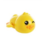 5 PCS Baby Shower Bathing And Playing Toys Spray Shower Single Eye Small Yellow Duck