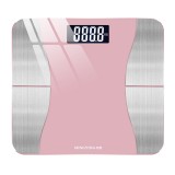 SONGYING SY06 Smart Body Fat Scale Home Body Weight Scale, Size: Battery Version (290x260mm) (Cherry Pink)