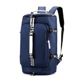 Large-Capacity Backpack Leisure And Light Mountaineering Travel Bag, Size: 18 inch (Blue)
