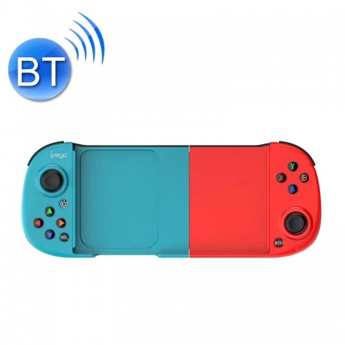 IPEGA PG-9217 Stretching Bluetooth Wireless Mobile Phone Direct Connection For Android / iOS / Nintendo Switch / PC / PS3 Game Handle (Blue Red)
