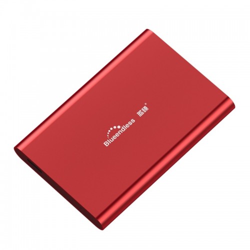 Blueendless T8 2.5 inch USB3.0 High-Speed Transmission Mobile Hard Disk External Hard Disk, Capacity: 1TB (Red)