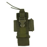 Outdoor Walkie Talkie Bag Mobile Phone Bag Mini Waist Bag Free Size (Military)