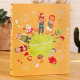 7 Inch 200 Sheets Family Interstitial Plastic Album Book (Family)