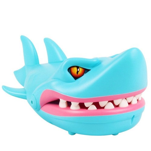 Spoof Bite Finger Toy Parent-Child Game Tricky Props, Style: 6691A Shark-Blue