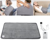 Digital Display Adjustable Physiotherapy Heating Pad Washable Dry Moist Therapy Heating Pad Microplush Skin-friendly Electric Blanket
