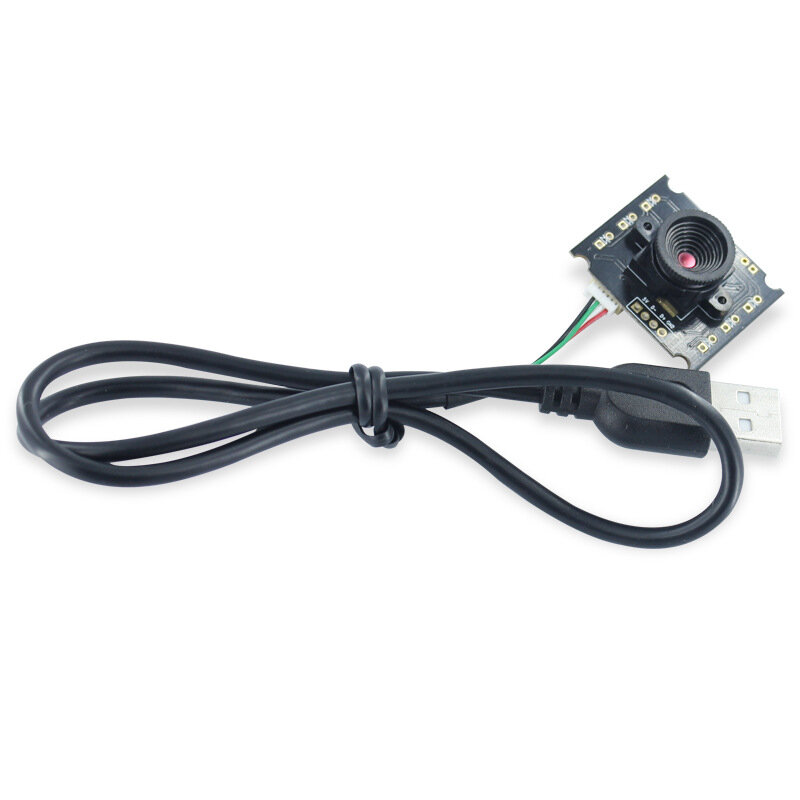 HBVCAM-V2101 V11 50/72 0.3MP USB Drive-free GC0308 Camera Module for Secondary Development of QR Code Scanning