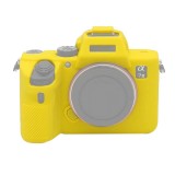 Soft Silicone Protective Case for Sony A7III / A7S3 / A7RIII / A7SIII (Yellow)