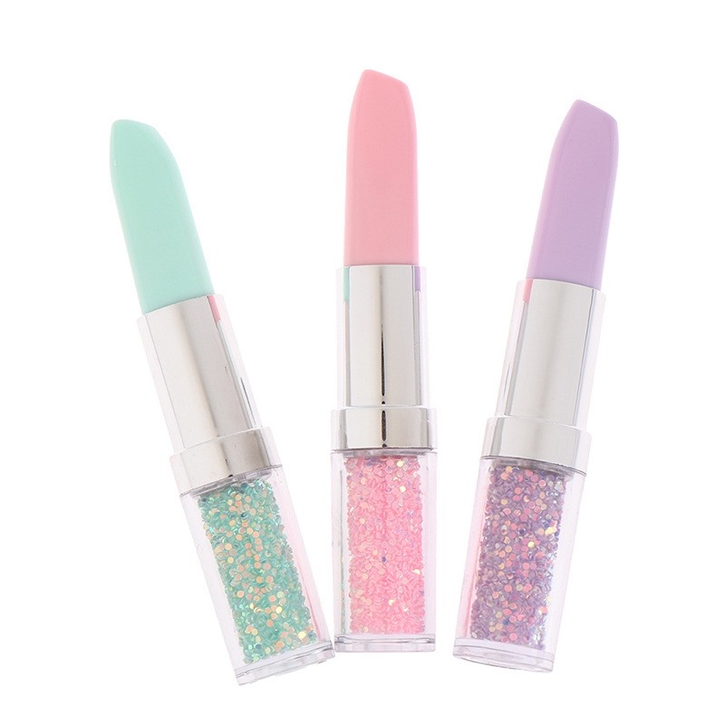 3 PCS Lipstick Styling 5D Diamonds Painting Pens Embroidery Sewing Accessories (Random Color)