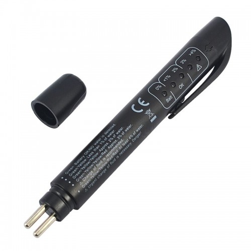 5 LEDS Universal Car Brake Fluid Tester Diagnostic Tool Fault Detection Auto Brake Oil Fluid Moisture Testing Pen