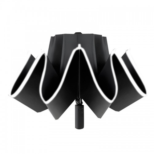 YL020 Folding Sun Umbrella Black Glue Sunscreen Anti-ultraviolet Car Special Reverse Umbrella (Stainer Black)